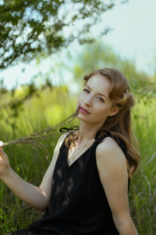 Outfit by Simona Kollárová Linen dress