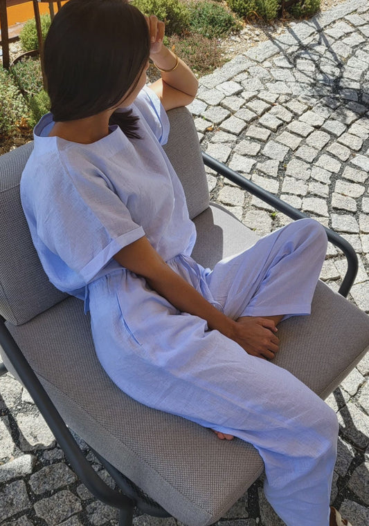 Outfit by @dr.ninajoklova Light blue