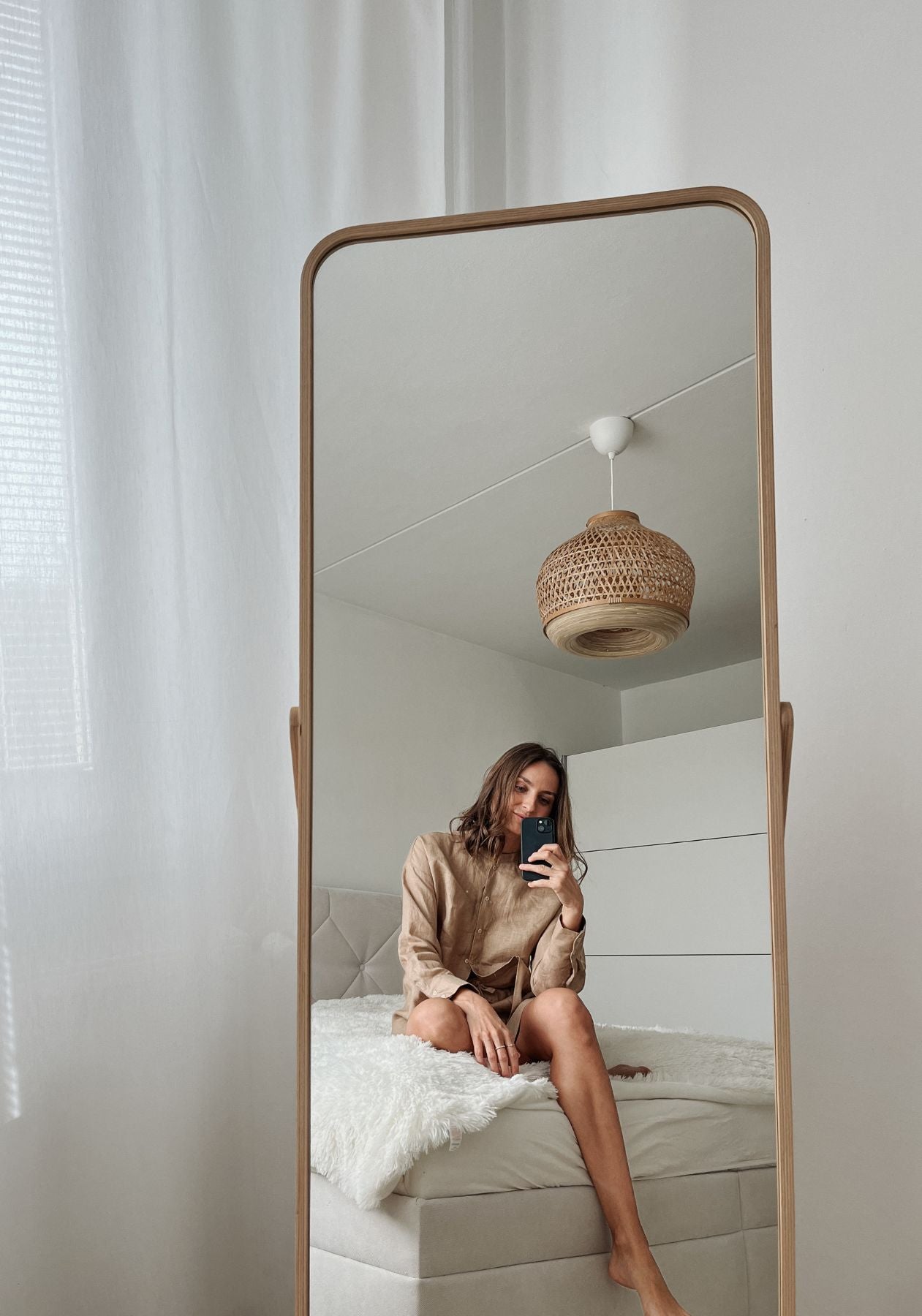 Outfit by @zuzka_zuska Shirt Beige