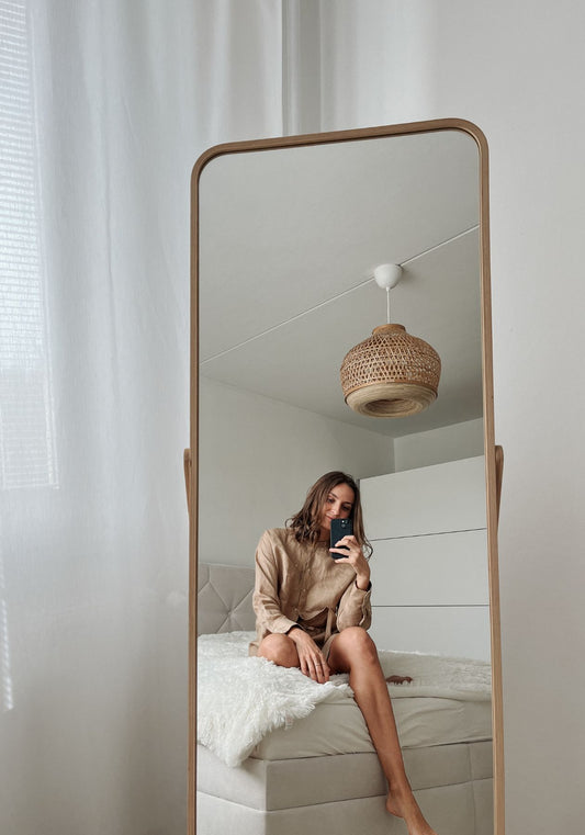 Outfit by @zuzka_zuska Shirt Beige