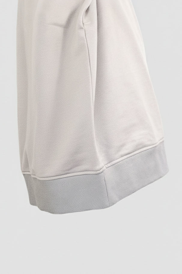 Pánská Mikina High neck Pearl gray Loose fit - update