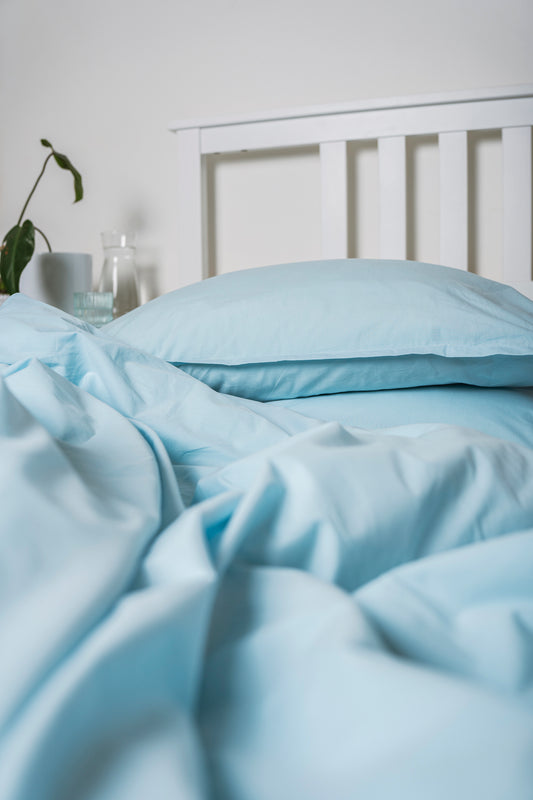 Deco & Home Bio bavlnené obliečky Light blue