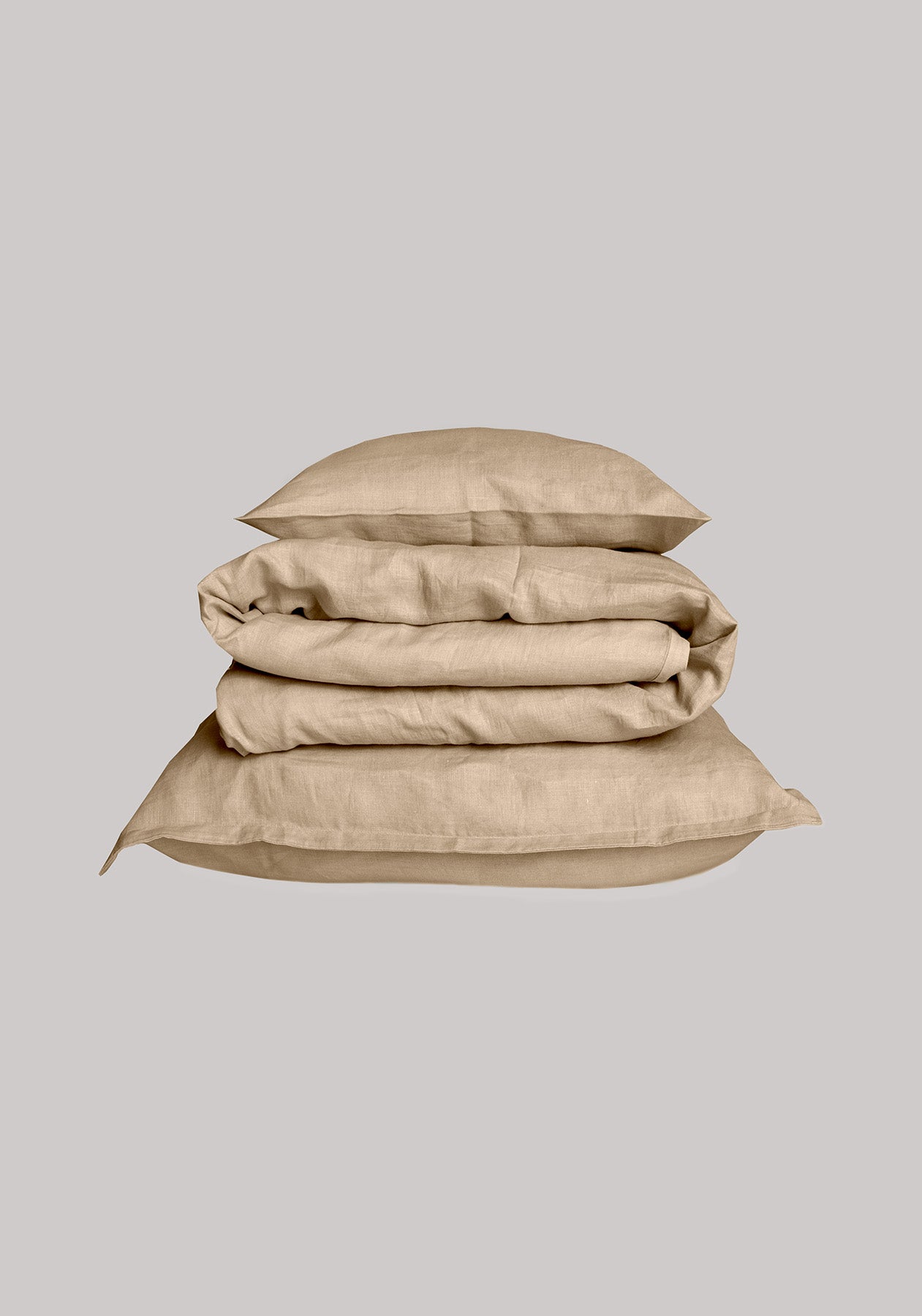 Deco & Home ľanové obliečky Beige natural