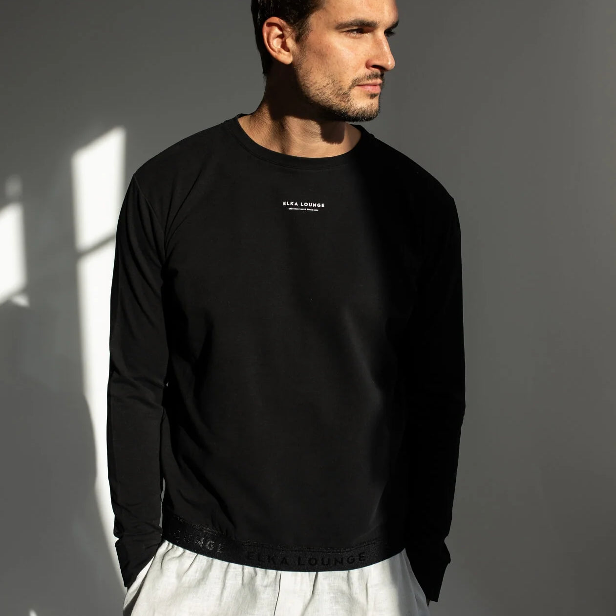 Men Sweatshirt organic cotton brushed - regular