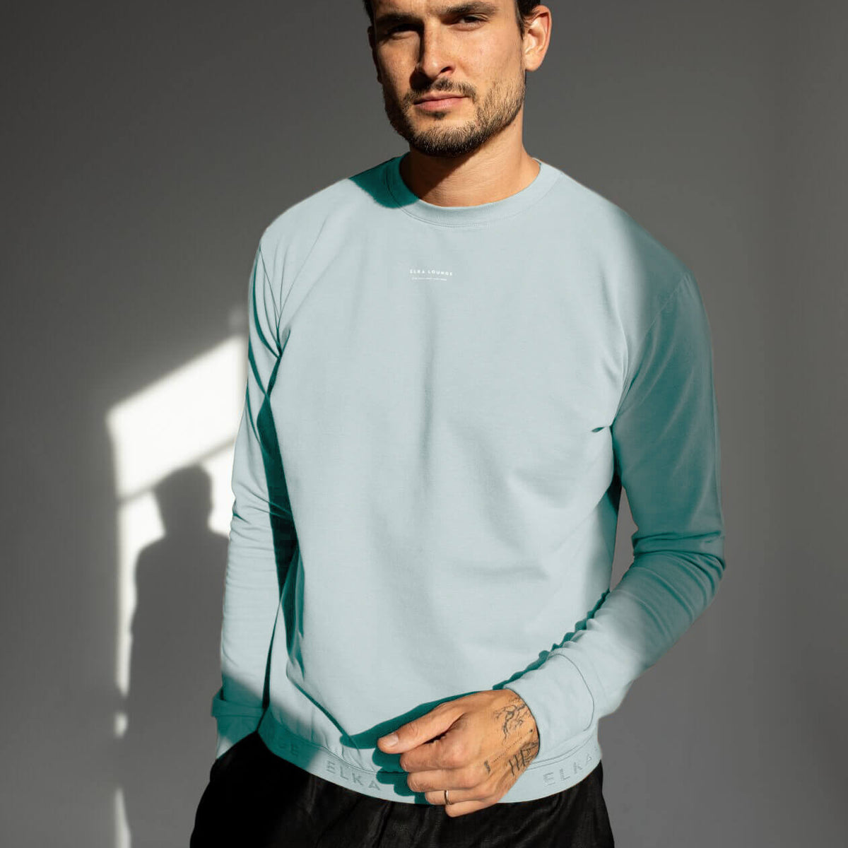 Men Sweatshirt organic cotton brushed - regular