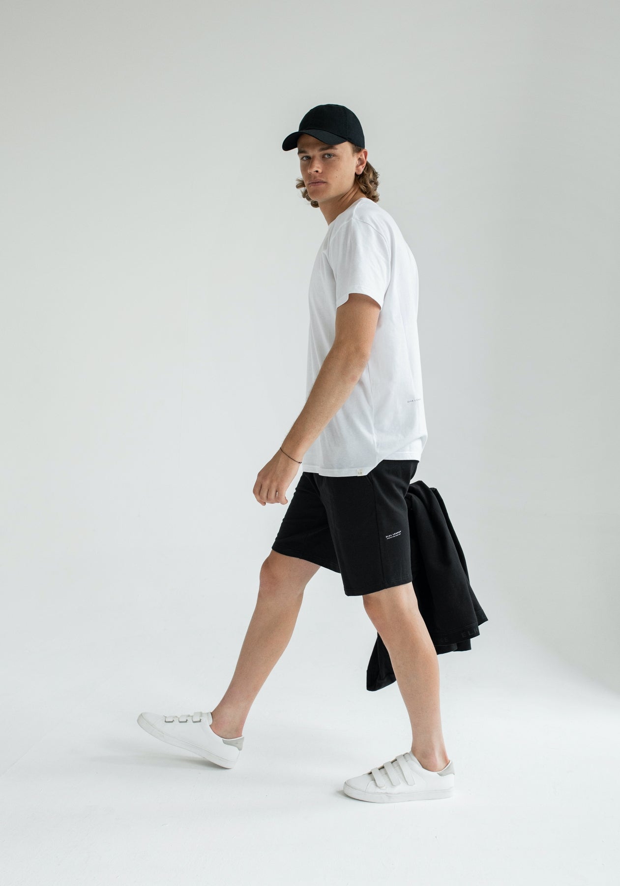 Men t-shirt organic cotton Optical white regular