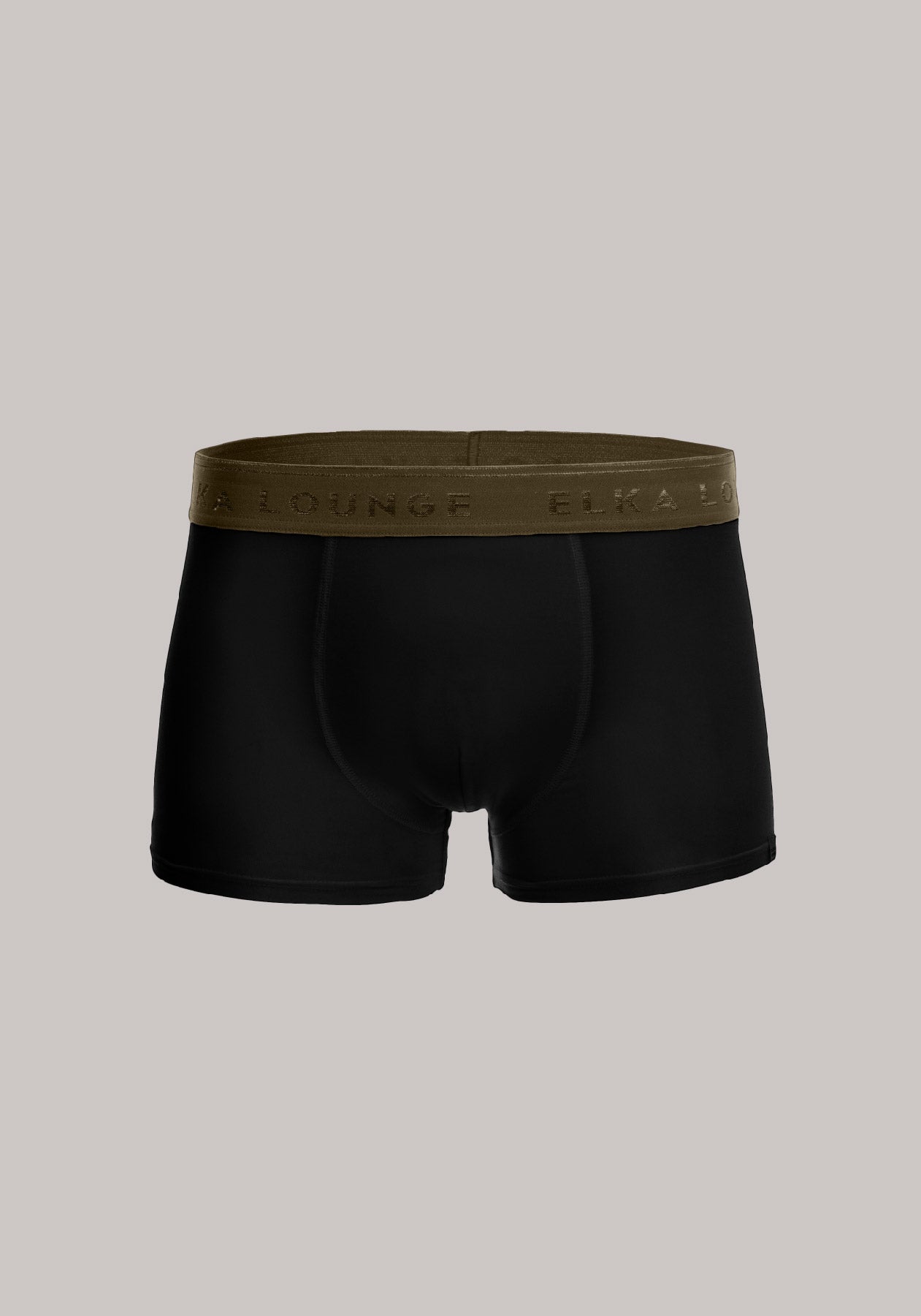 Pánske Boxerky Khaki - Black Lounge
