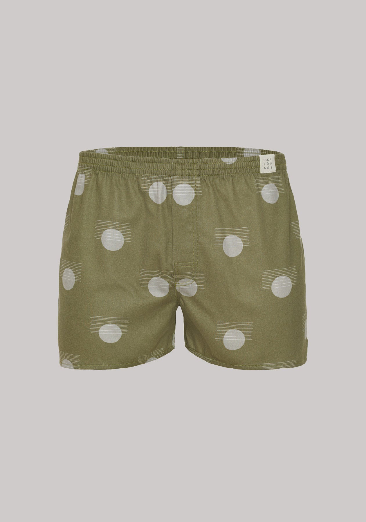 Pánské kraťasy-trenýrky Khaki shapes