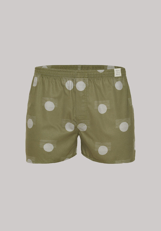 Pánske kraťasy-trenírky Khaki shapes