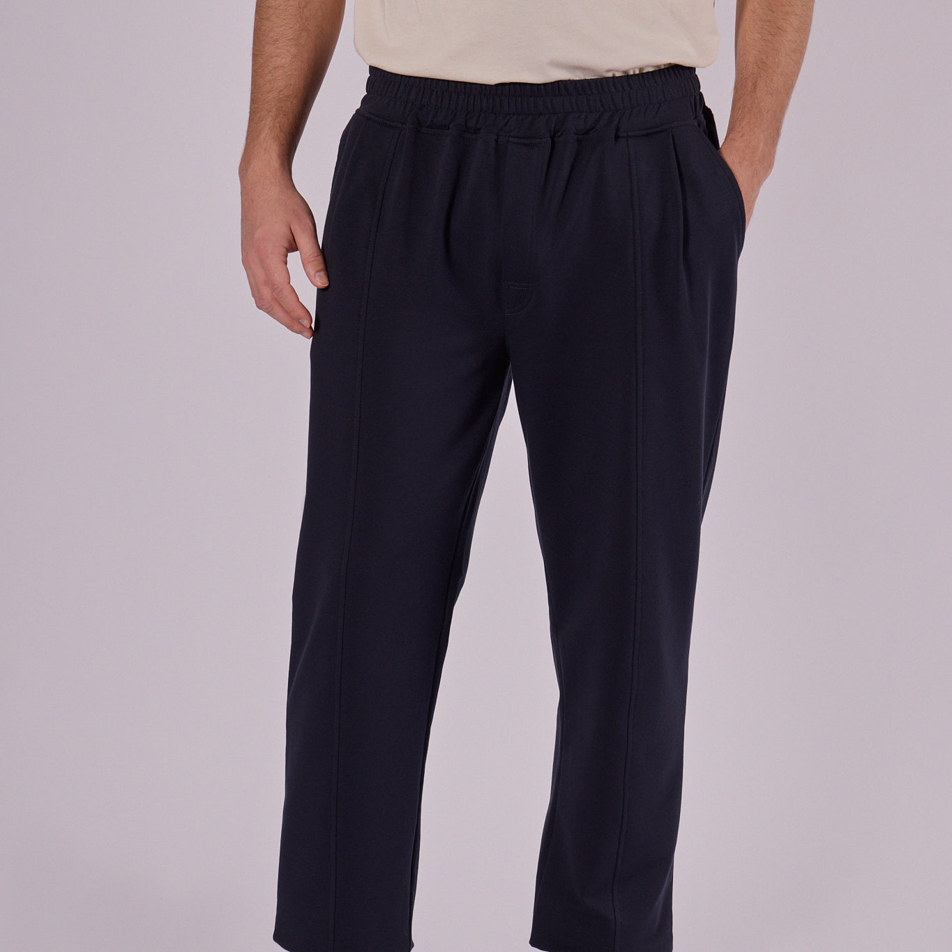 Men sweatpants organic cotton - loose fit
