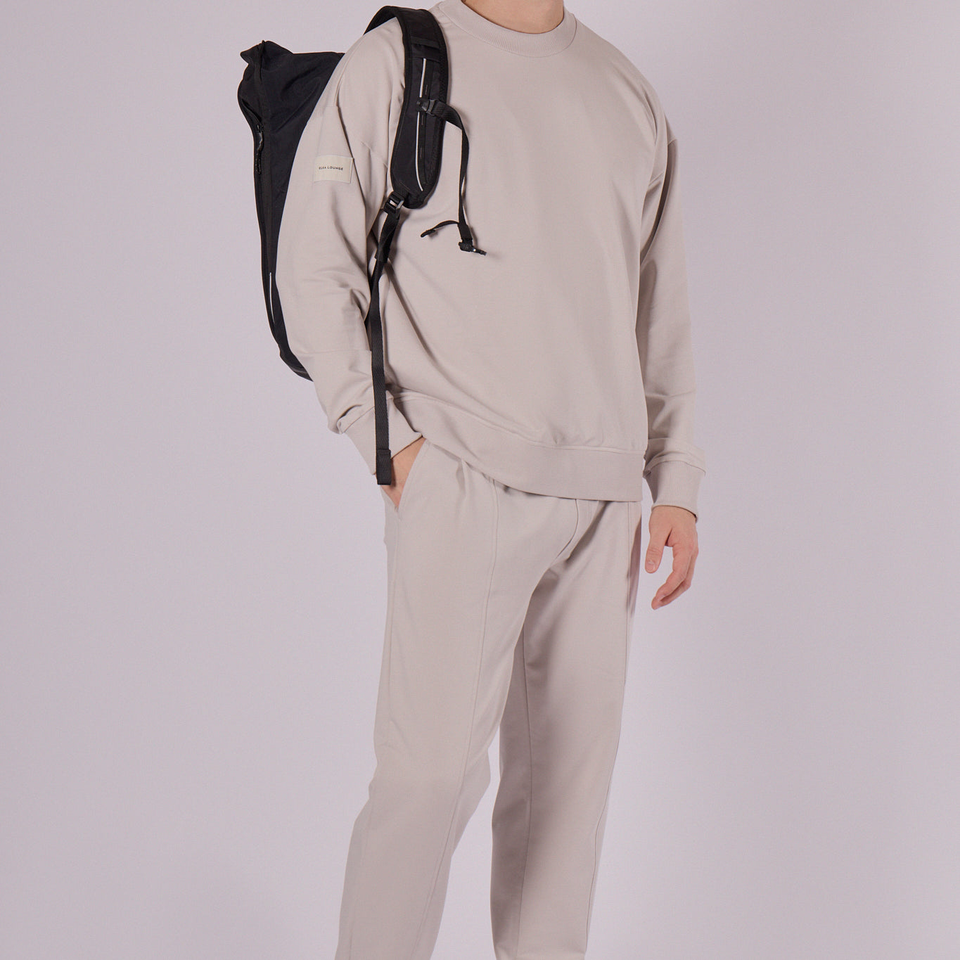 Men sweatpants organic cotton - loose fit