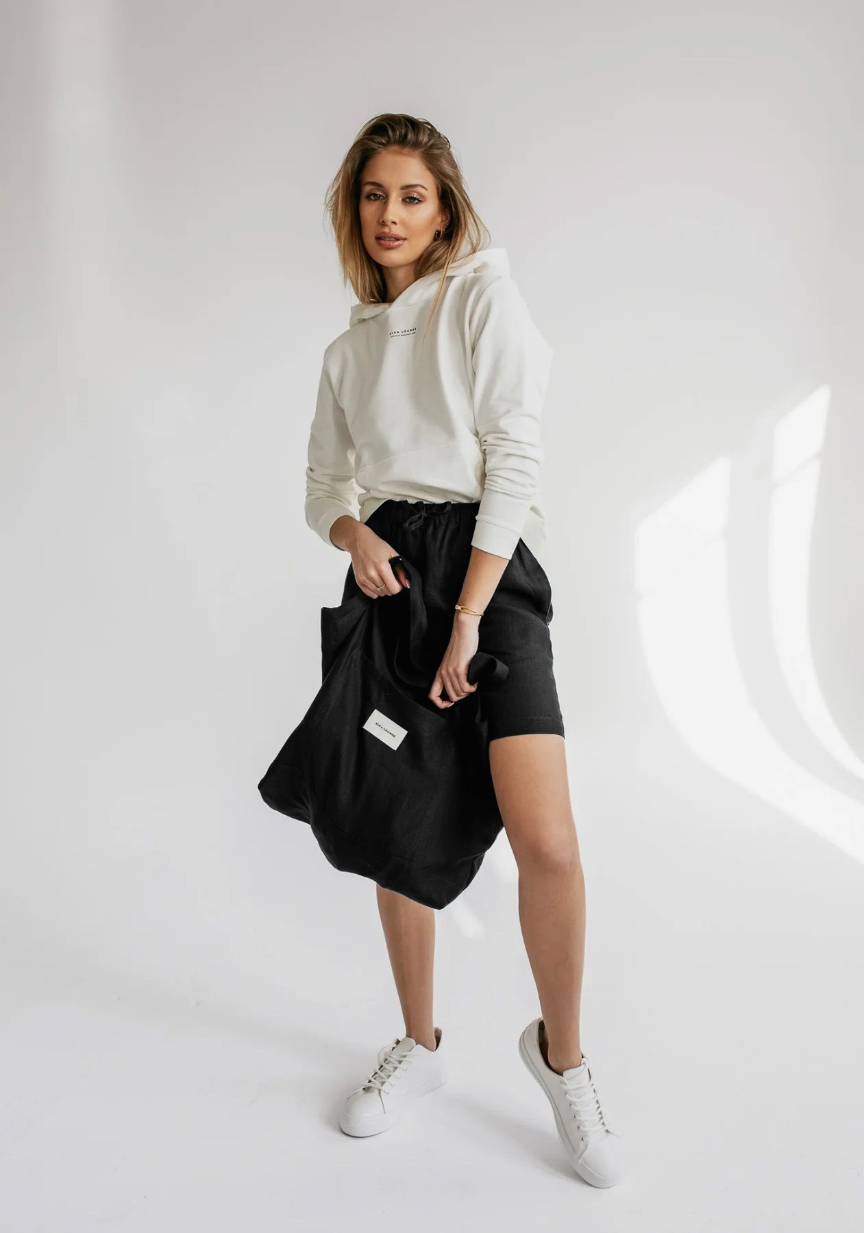 Linen bag Black