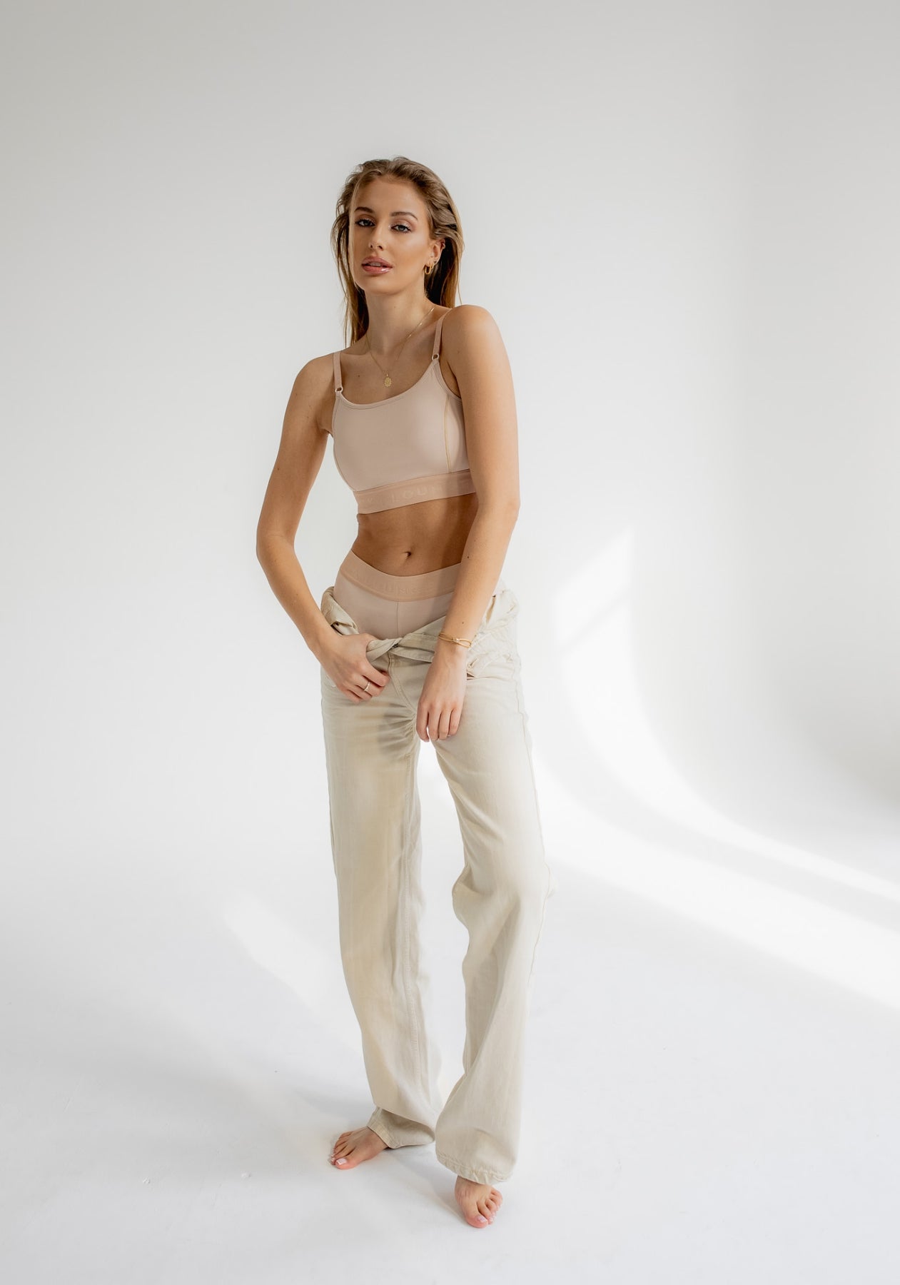Dámske boxerky Beige Lounge