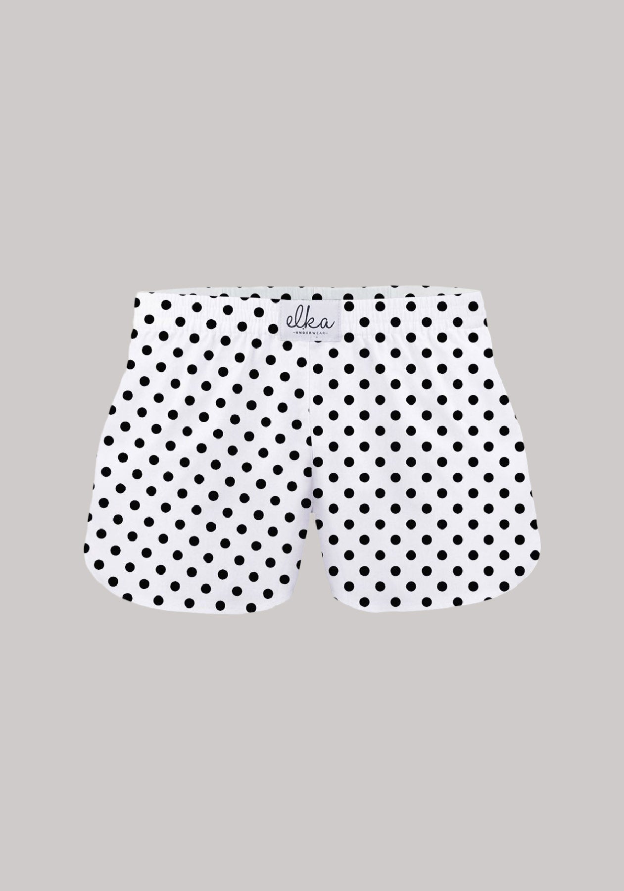 Detské Trenírky White with polka dots