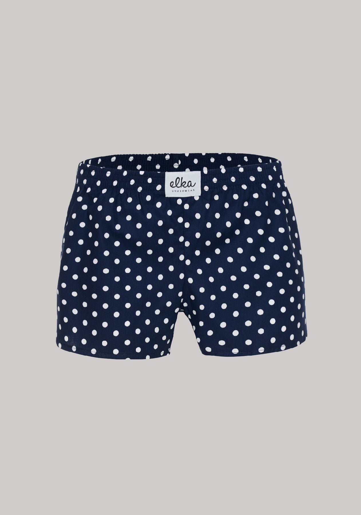Dámske šortky-trenírky Blue with polka dots