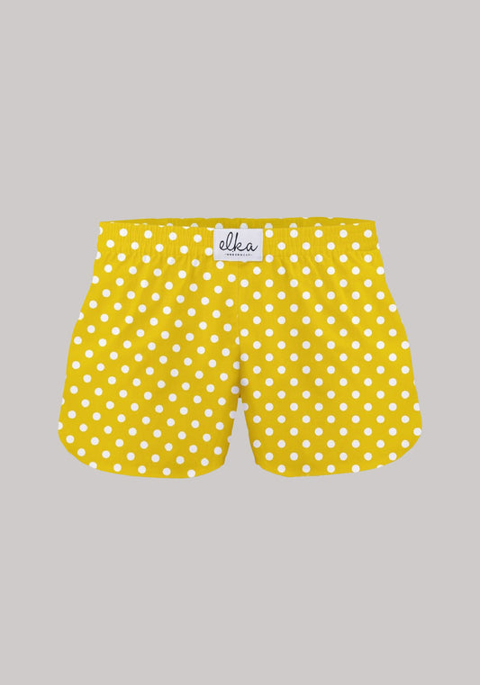 Detské Trenírky Yellow with polka dots