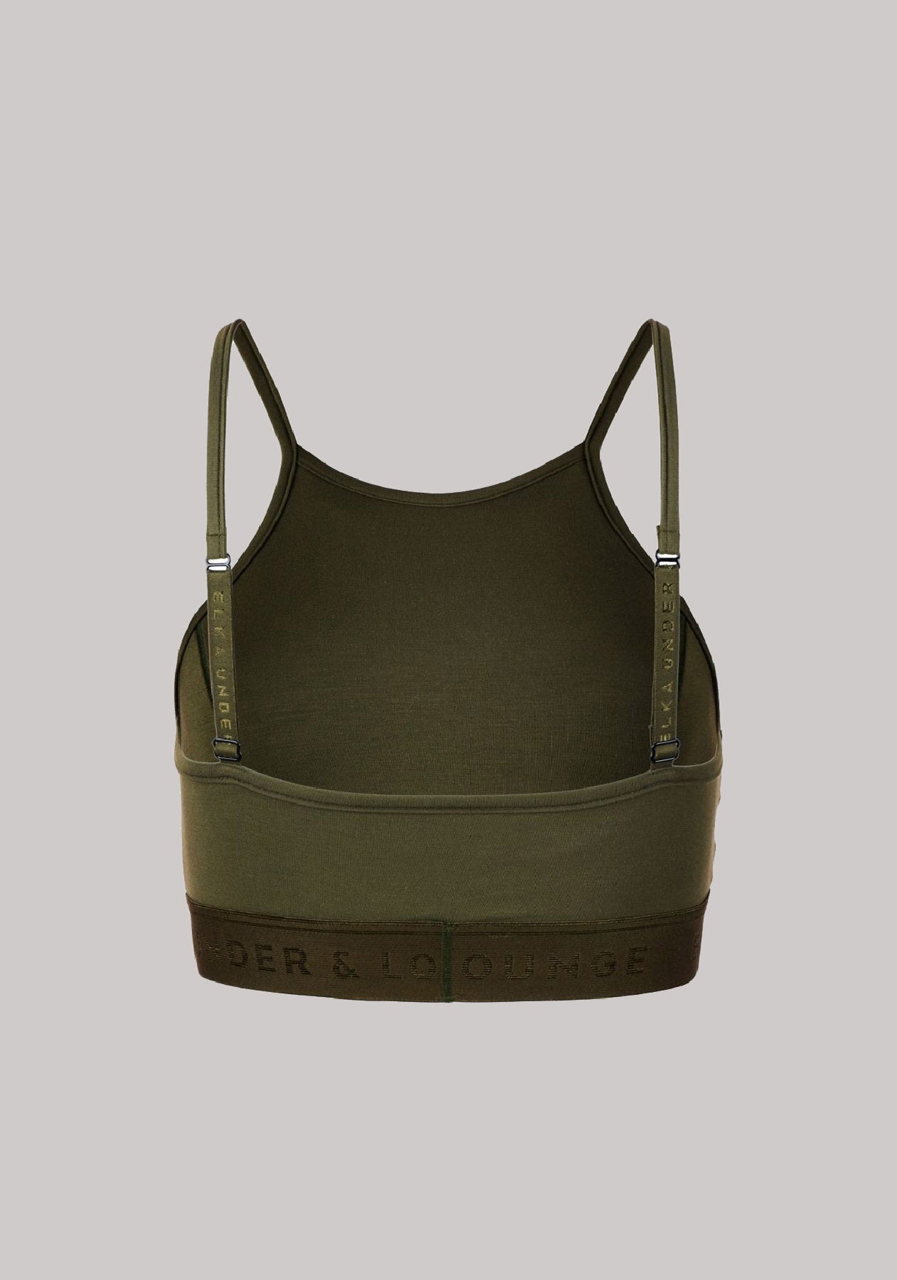 Dámská podprsenka khaki slimfit