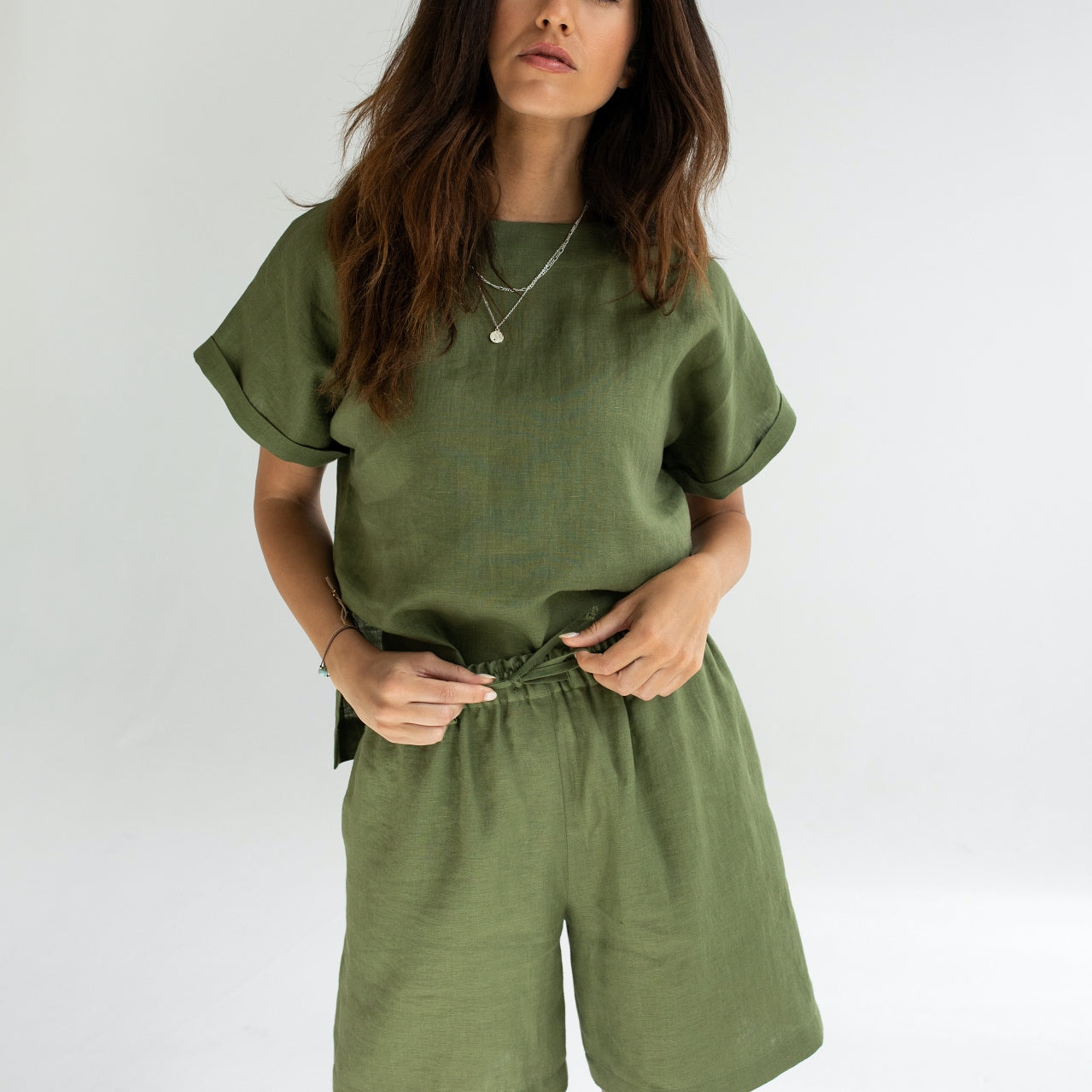 Women's linen top - loose fit