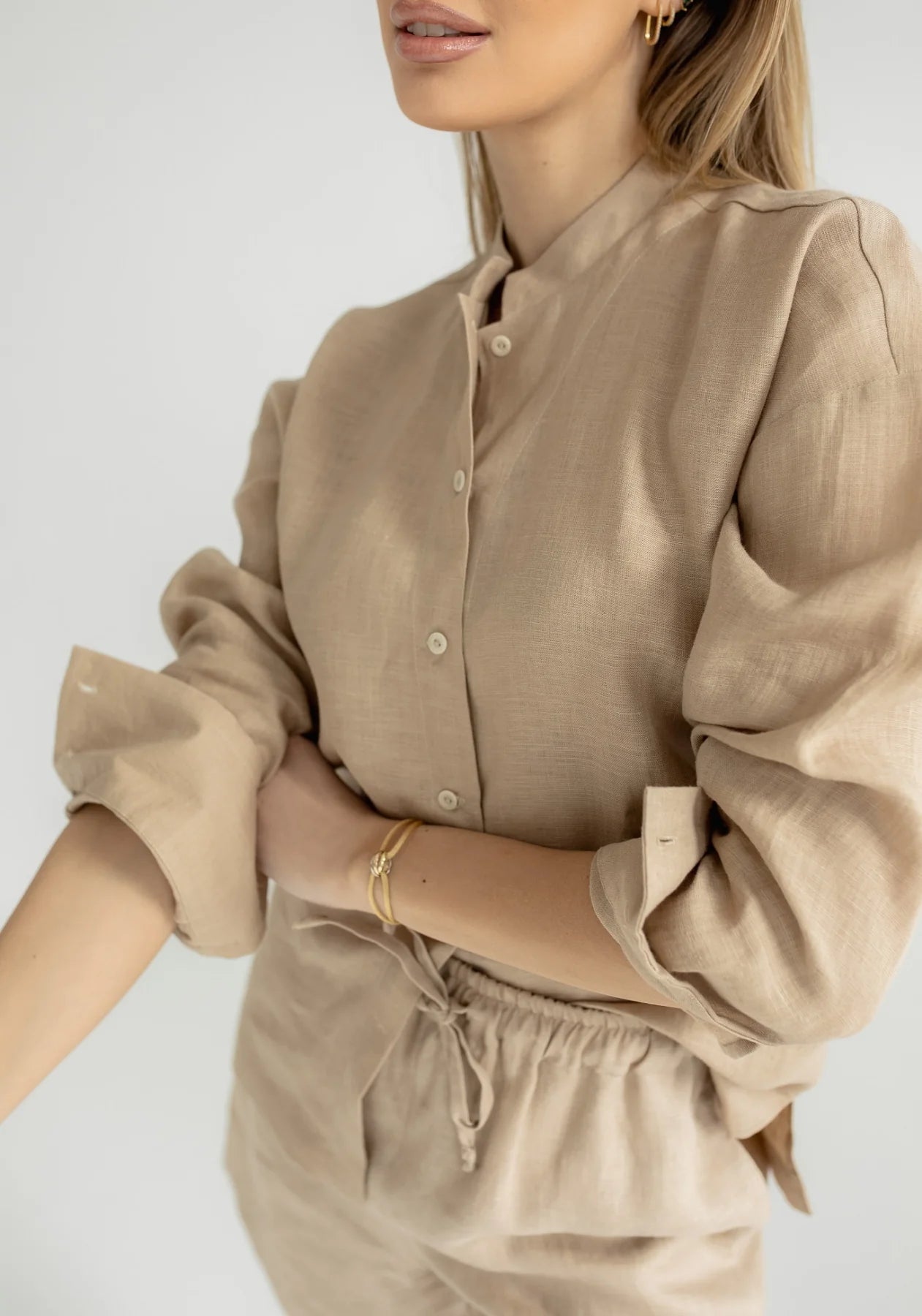 Outfit by @zuzka_zuska Shirt Beige