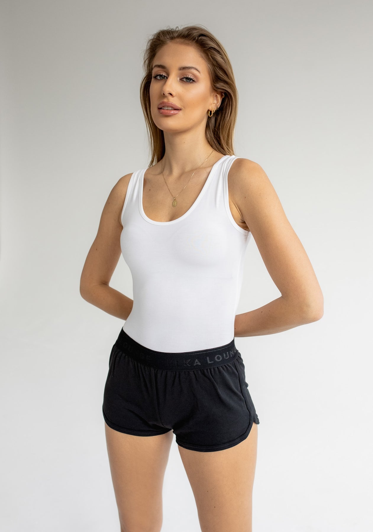 Dámske kraťasky active Black brushed
