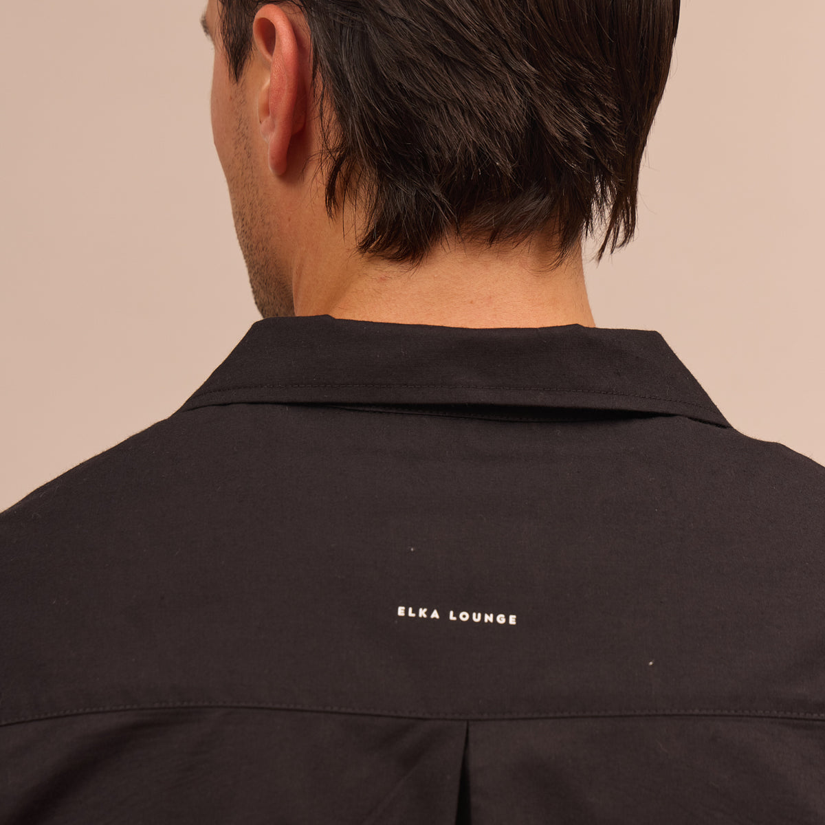 Pánská biobavlněná košile s límečkem - regular fit