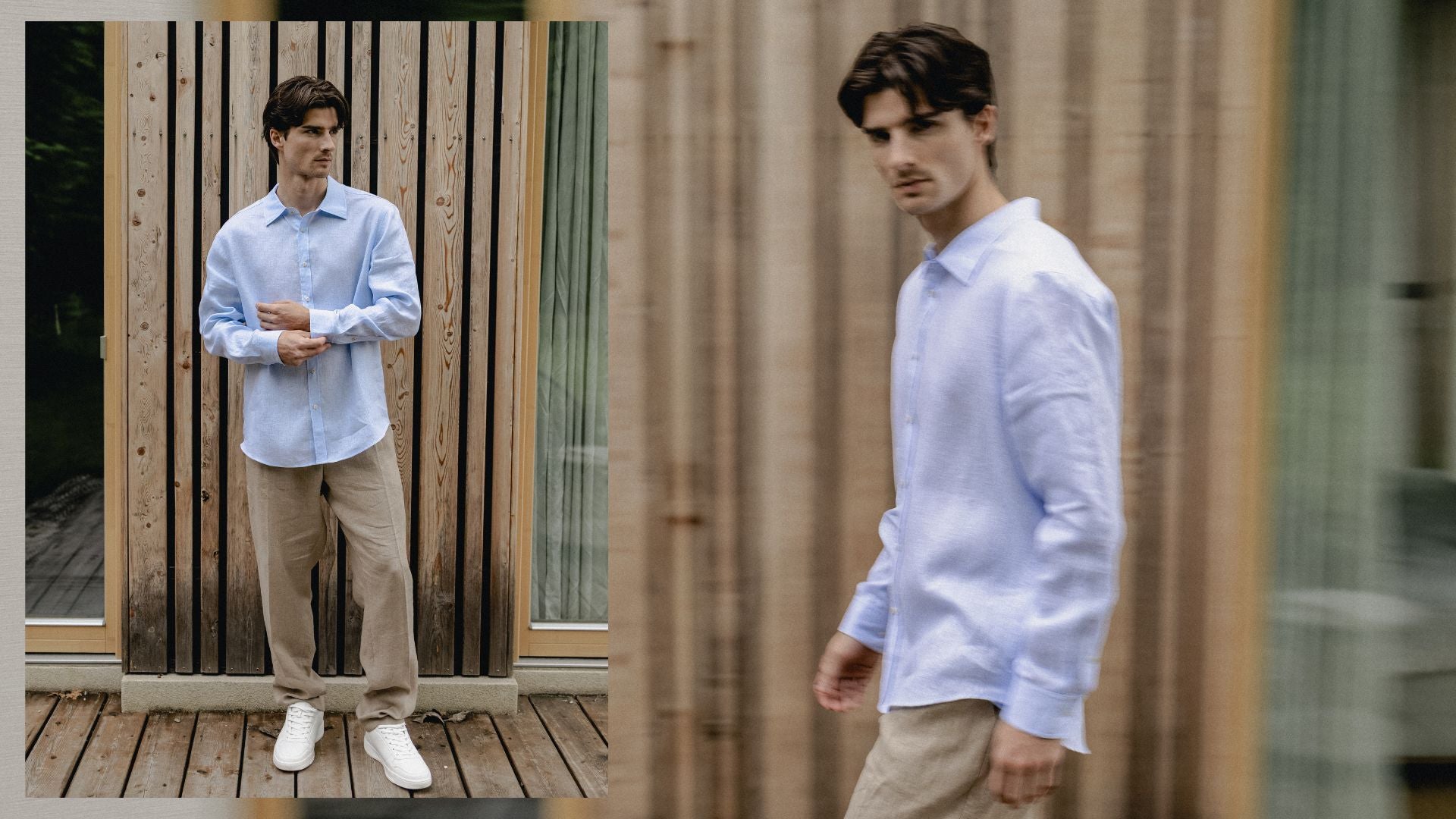 ELKA LOUNGE SS25 pánské lněné oblečení