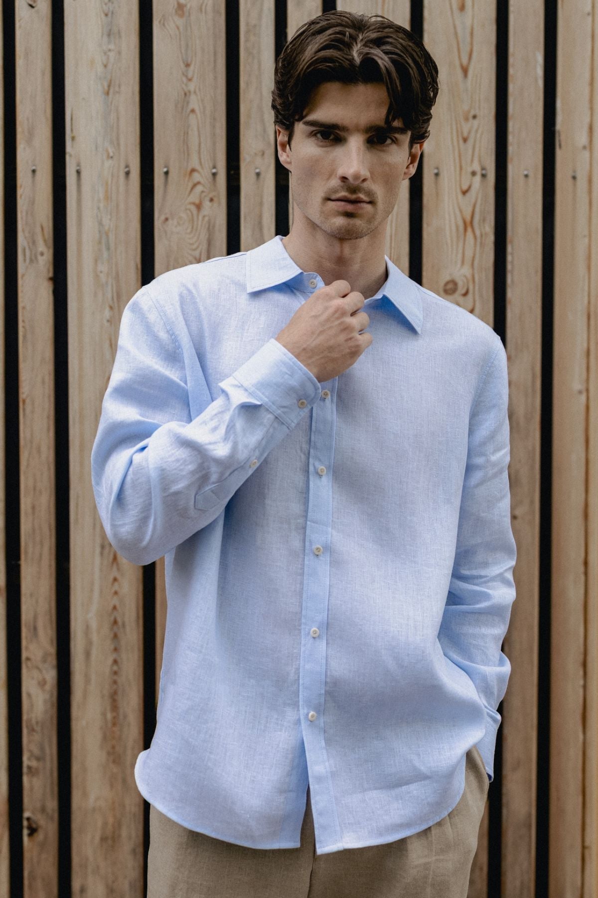 Pánské lněné košile