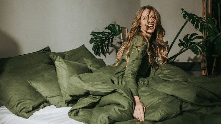 Lněné povlečení 50x70