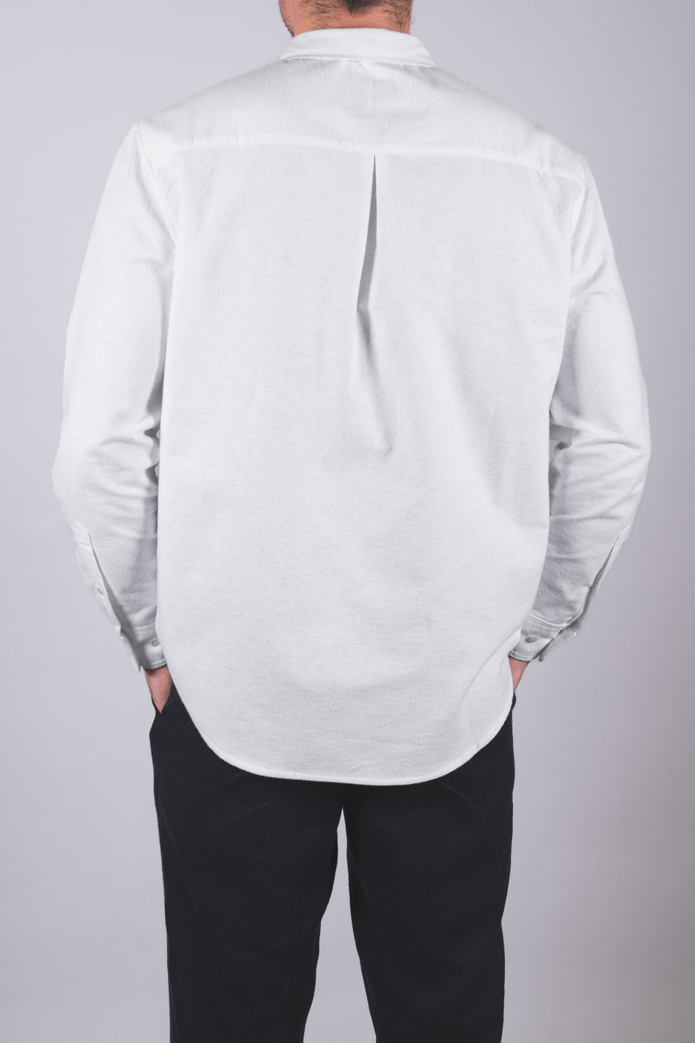 Pánská flanelová košile s límečkem - regular fit