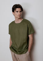 Men's regular linen t-shirt 