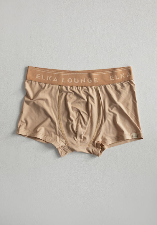 Men Boxers Beige