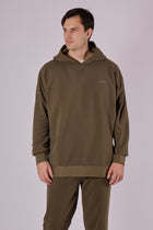 Men sweatshirt organic cotton brushed - Oversized