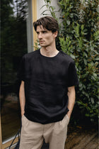 Men's regular linen t-shirt 