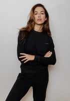 Dámská mikina bez kapuce z biobavlny brushed - regular