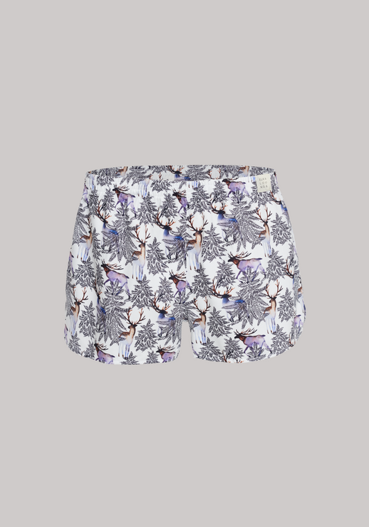 Women's shorts Purple deers