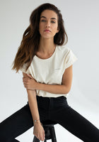 Dámské tričko z biobavlny - loose fit