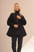 Women's cotton jacket - oversized