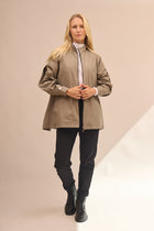 Women's cotton jacket - oversized